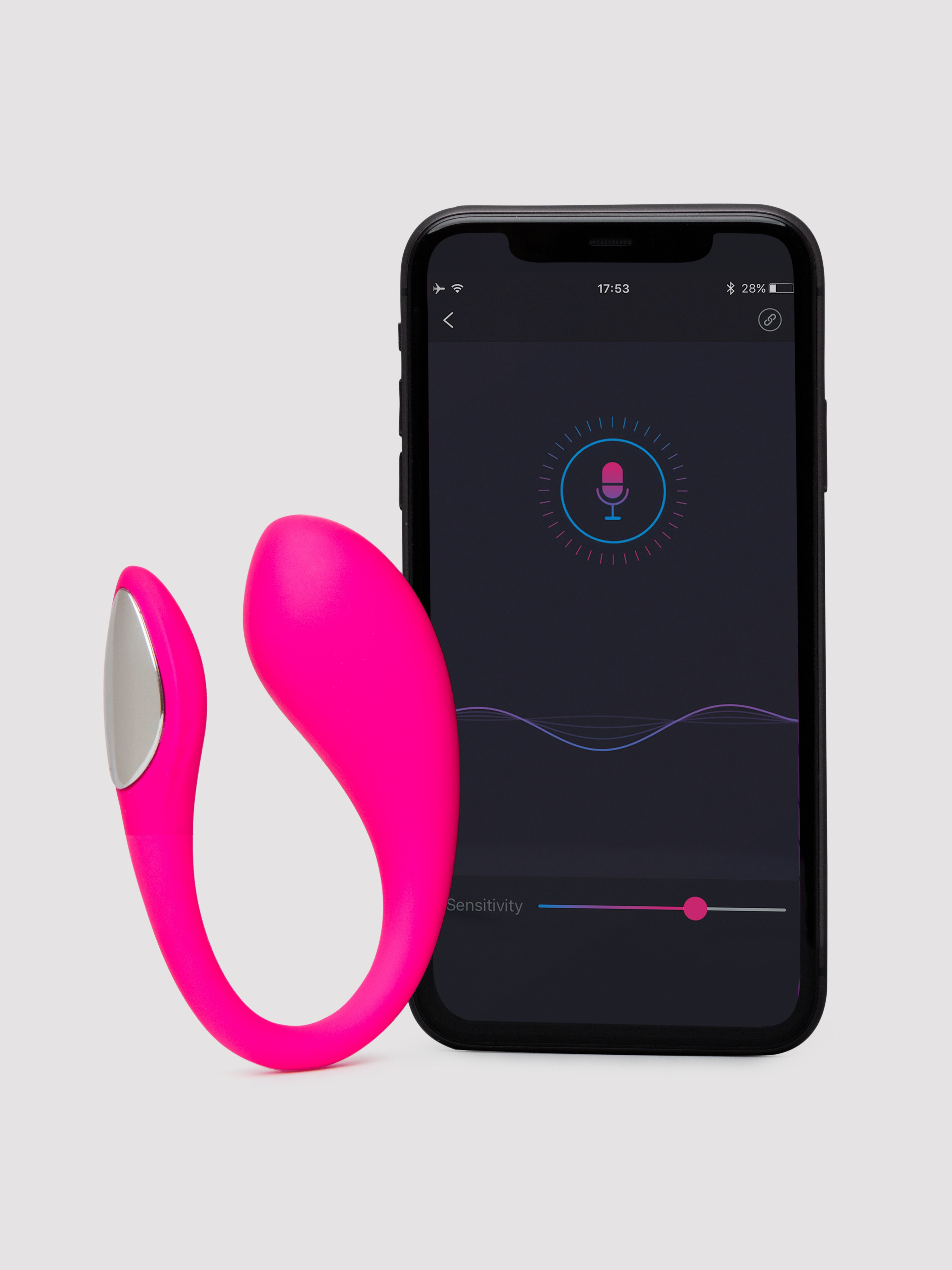 Lovense Lush Mini App Controlled Vibrating Egg - Pink