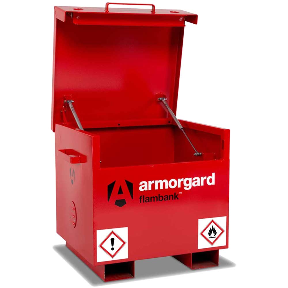 Armorgard FB21 Flambank Hazardous Storage Box 765 x 675 x 670mm