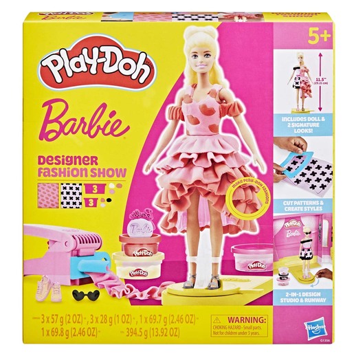 Play-Doh Sets Play-Doh Barbie Designer Fashion Show Craft Set