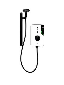Triton Enlight Matt White Thermostatic Electric Shower, 9.5Kw