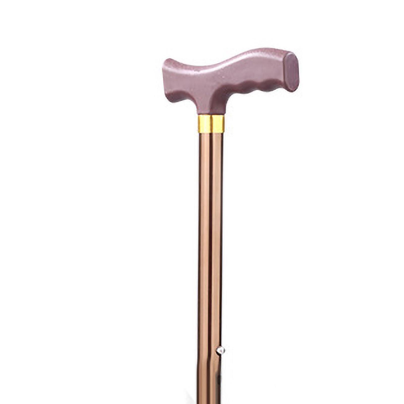 Beautyyy Quad Walking Cane 250kg Bearing Capacity 10 Adjustment Levels Anti Slip Aluminum Alloy Crutches Straight Handle