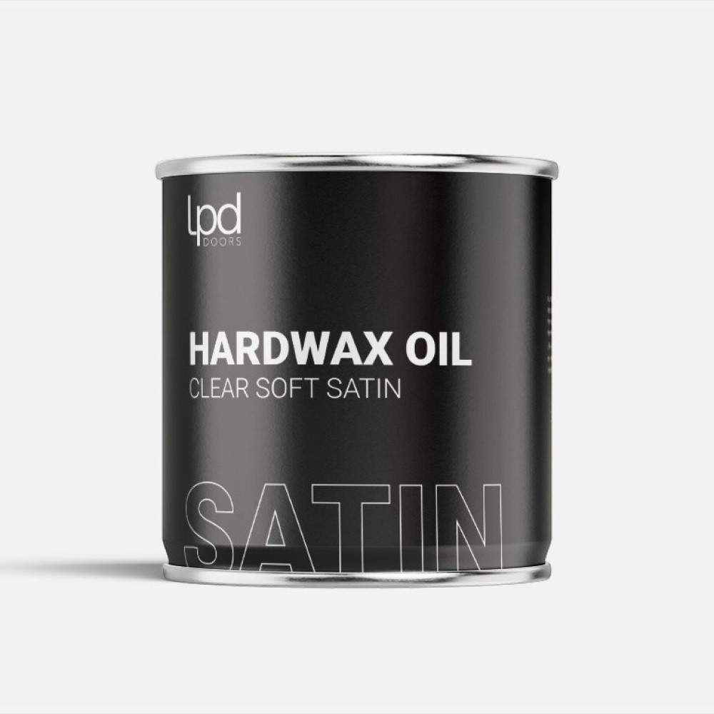 LPD Doors Clear Soft Satin Hardwax Oil for Internal Doors - 2.5l LPD Doors