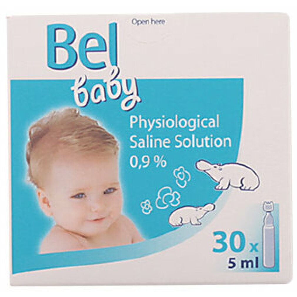 Bel BABY suero fisiológico ampollas 30 x 5 ml