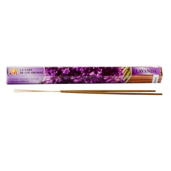 LA CASA DE LOS AROMAS Lavender scented incense, 20 pieces