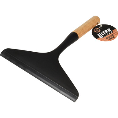 Ultra Clean Bamboo Window Squeegee - 20cm - Black - By Ultra Clean