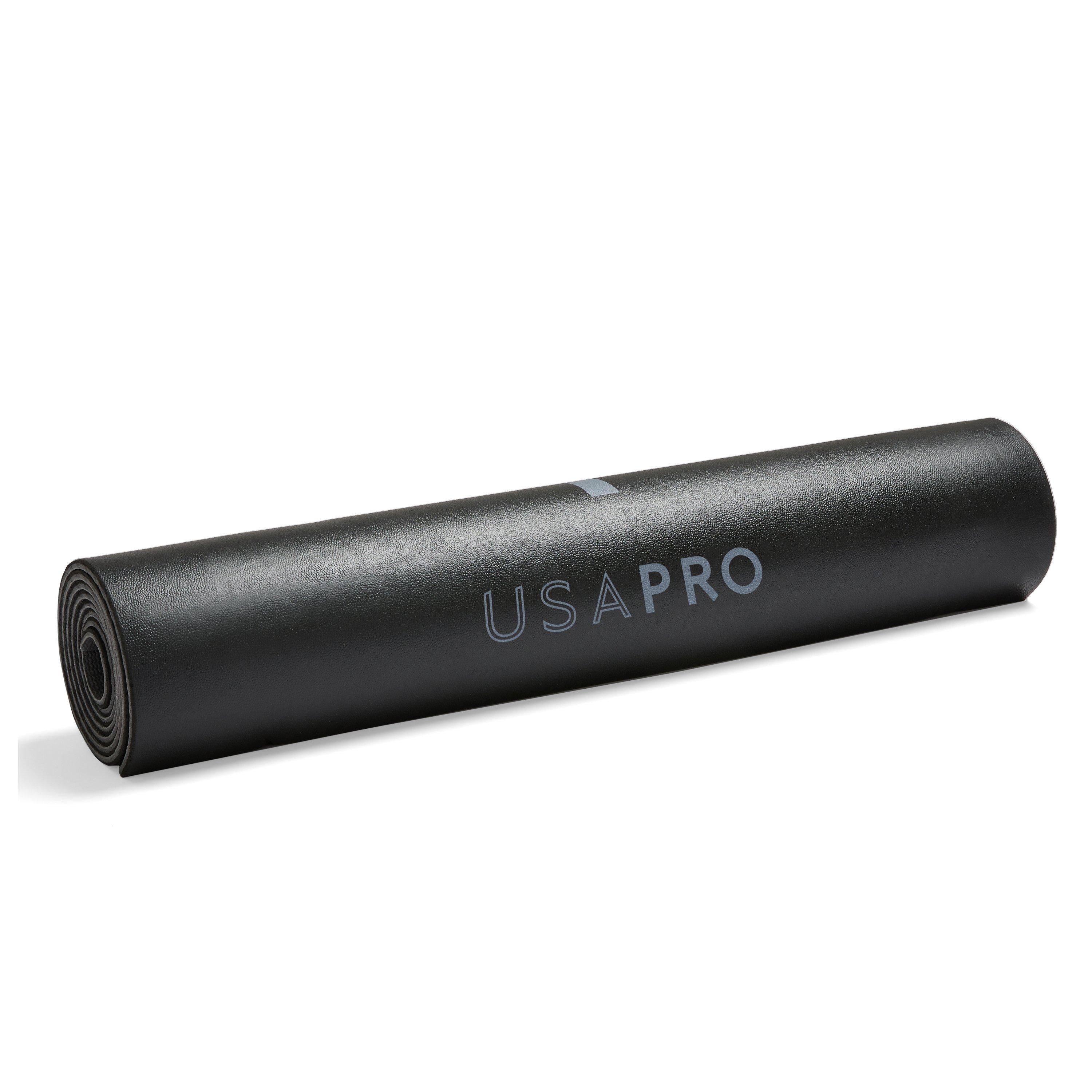 USA Pro Yoga Positions Mat - Black