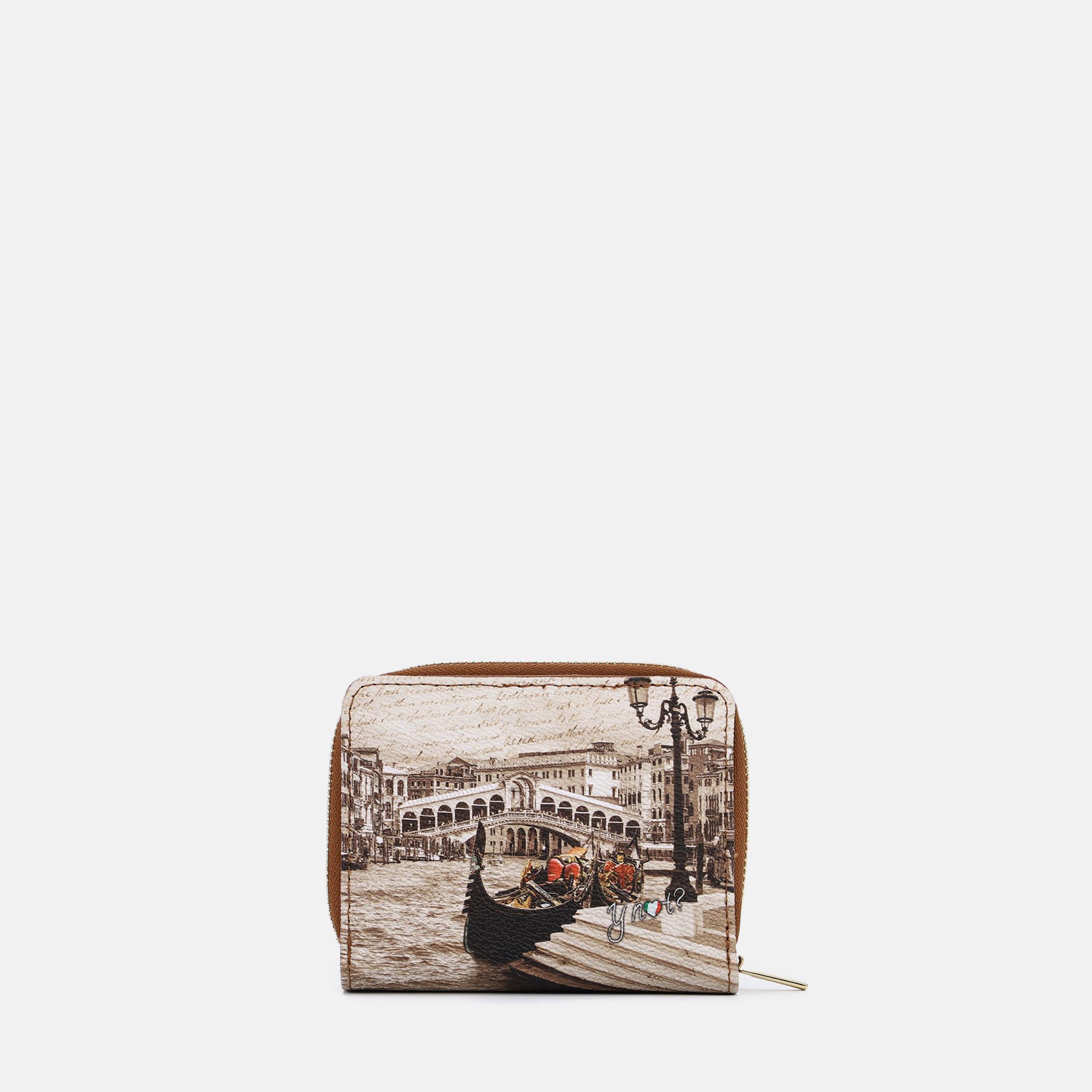 Ynot Ynot? Portafogli Yes Bag Stampa Città Venice Postcard Portafogli Da Donna