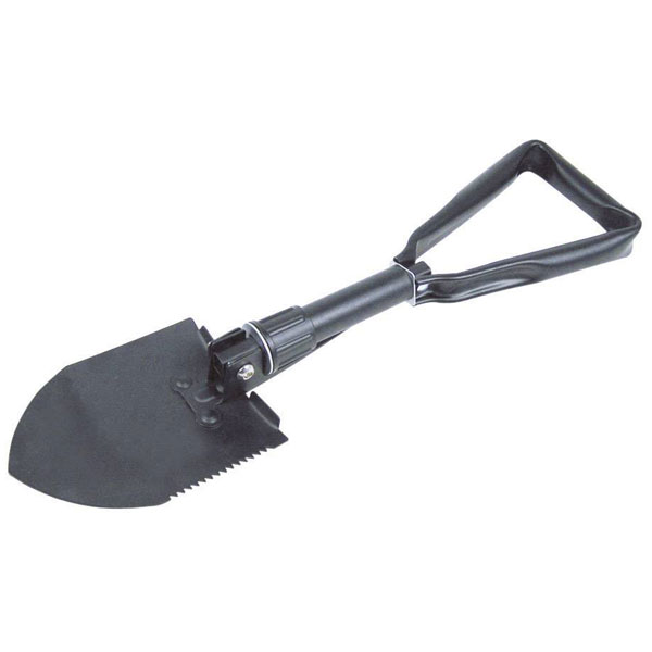 Berger & Schröter 31034 Foldable Snow Shovel Pick Spades Black Metal