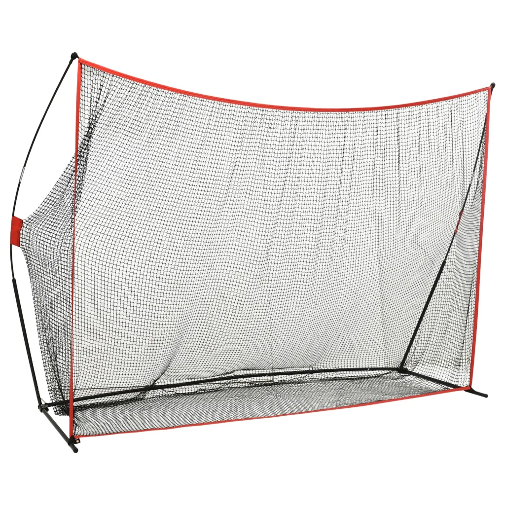 VidaXL Golf Hitting Net 356x92.5x215 cm Metal