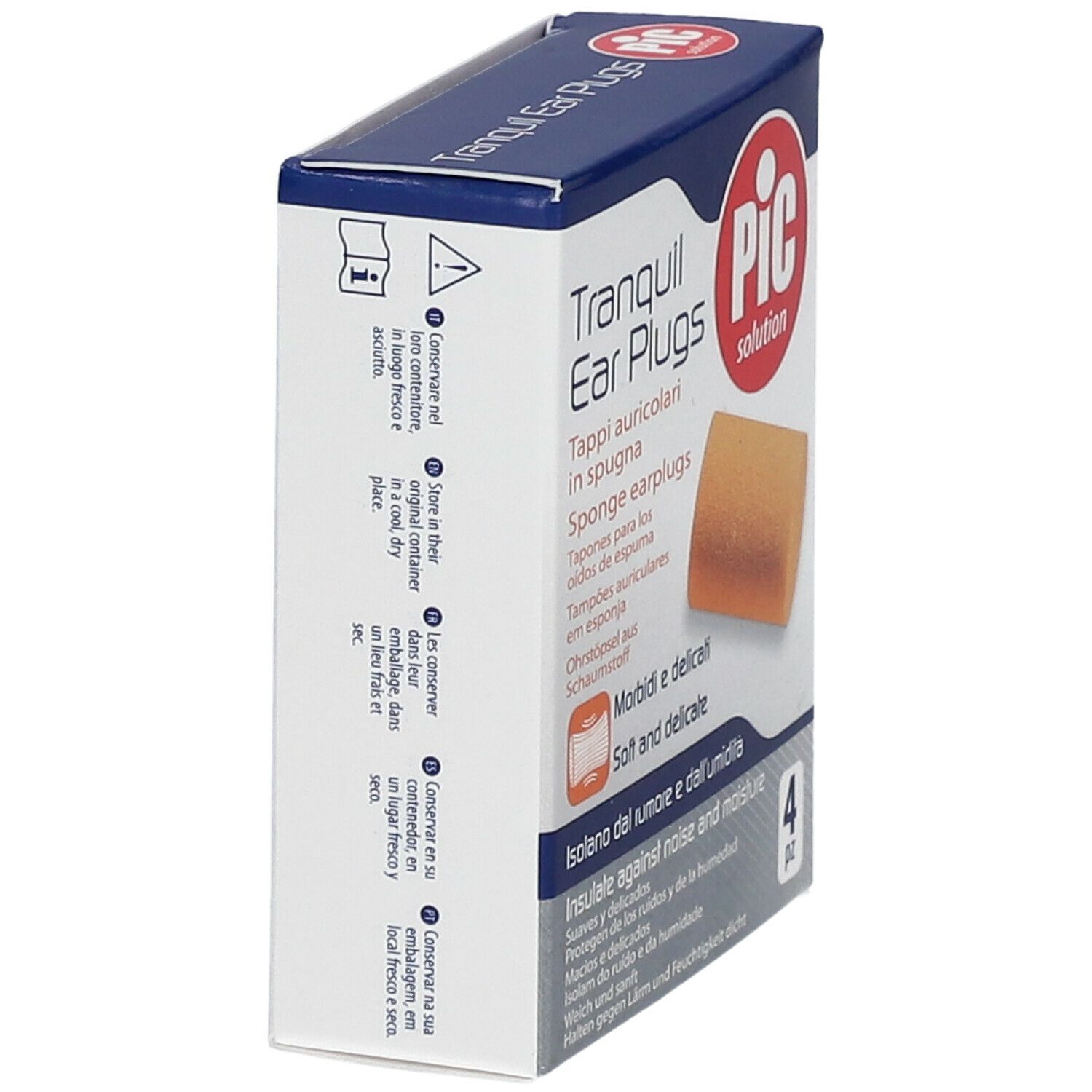 Pikdare Srl Pic tappi auricolari in spugna 4pz