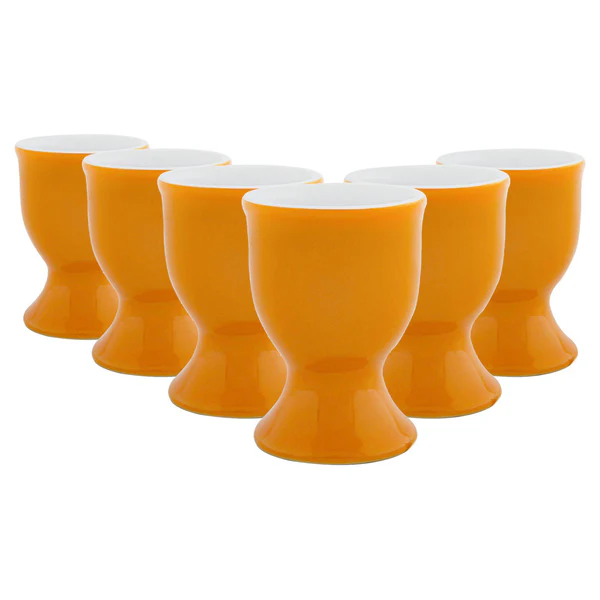 Argon Tableware Coloured Ceramic Egg Cups 5cm Pack of 6