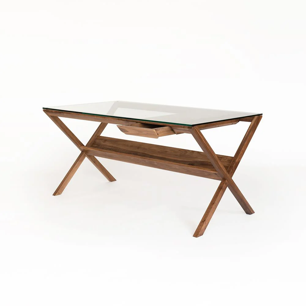 Case Furniture Covet Desk - Walnut Office Desks Case Furniture Designer Furniture From Holloways Of Ludlow