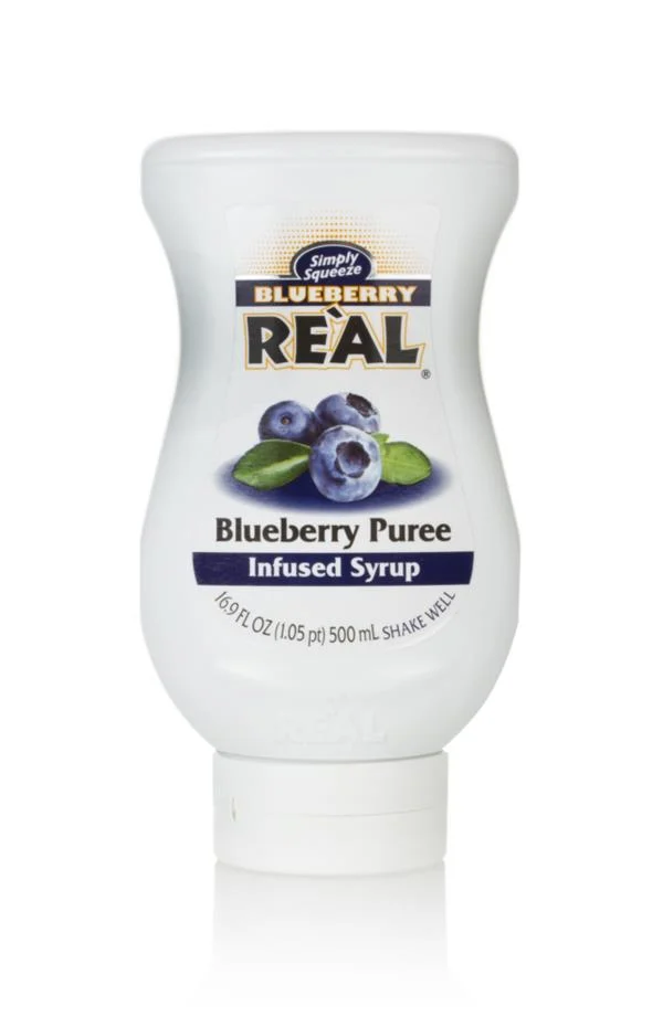 Real Blueberry Puree Infused Syrup | 50cl