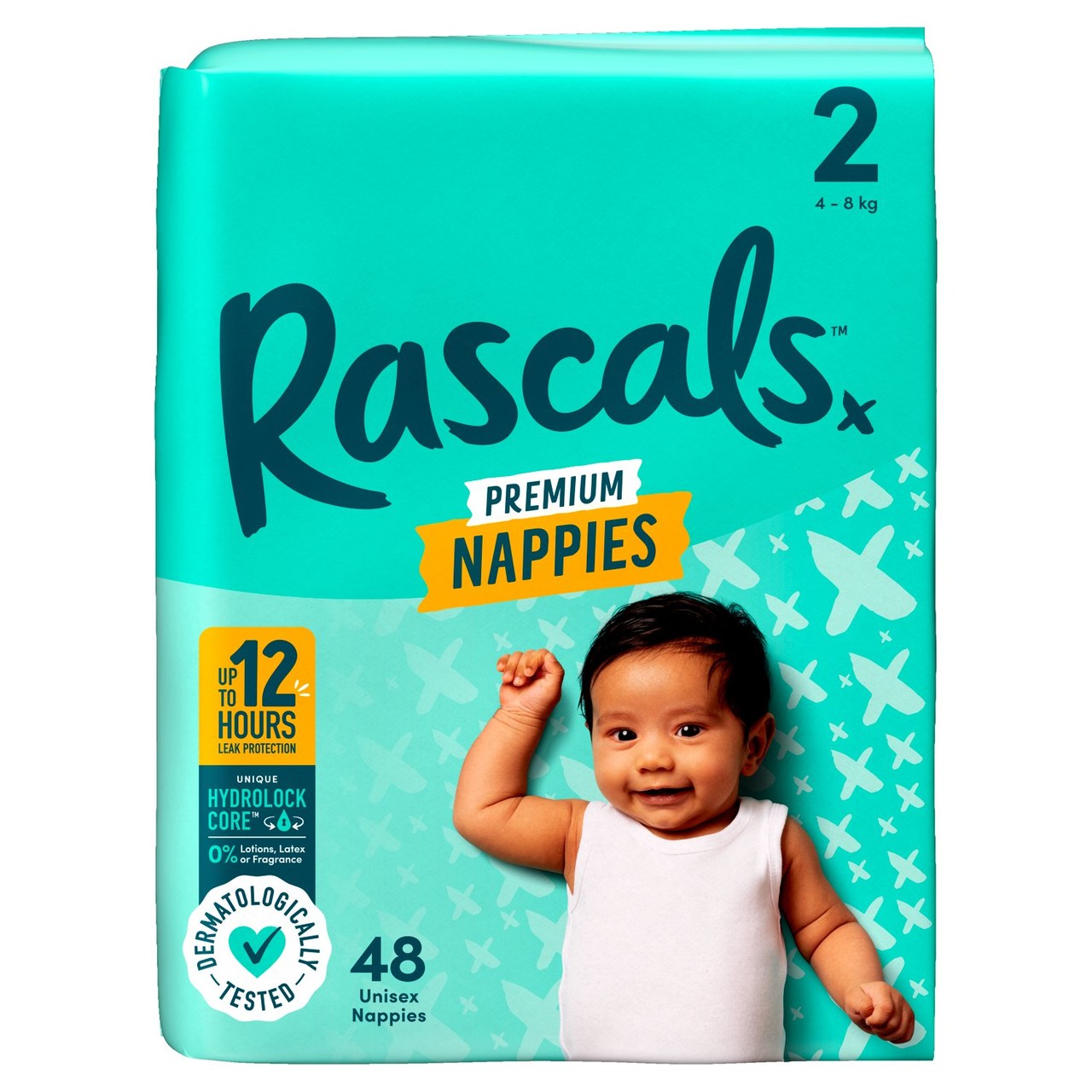 Rascals Premium Size 2 Nappies