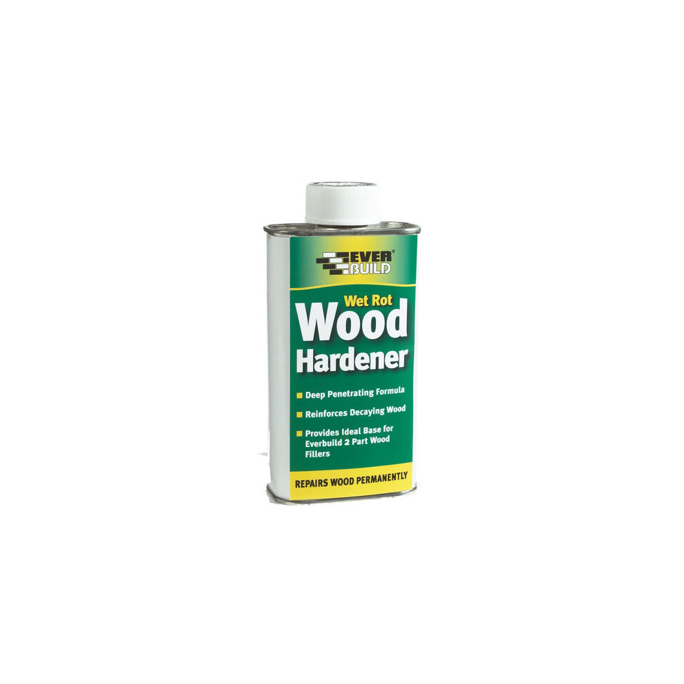 Everbuild EVBWOODHARD2 Wet Rot Wood Hardener 250ml