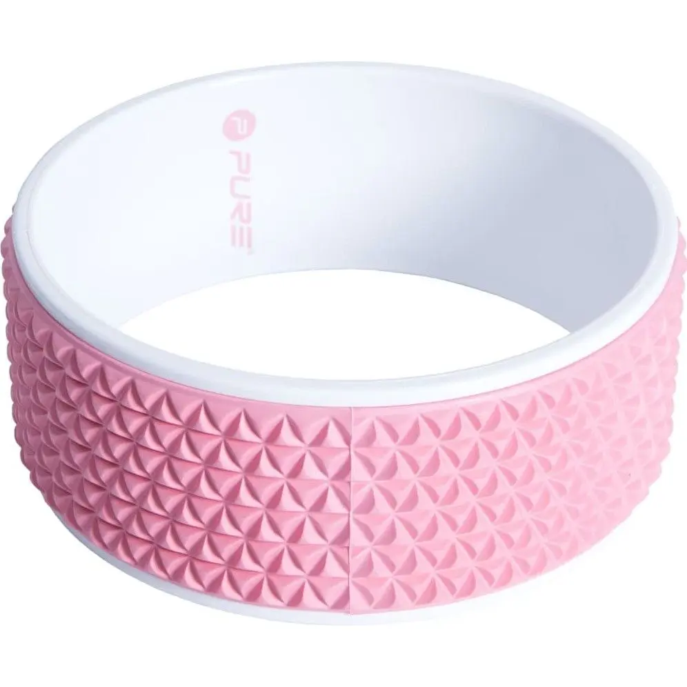 Pure2Improve Yoga Wheel - Pink/White|