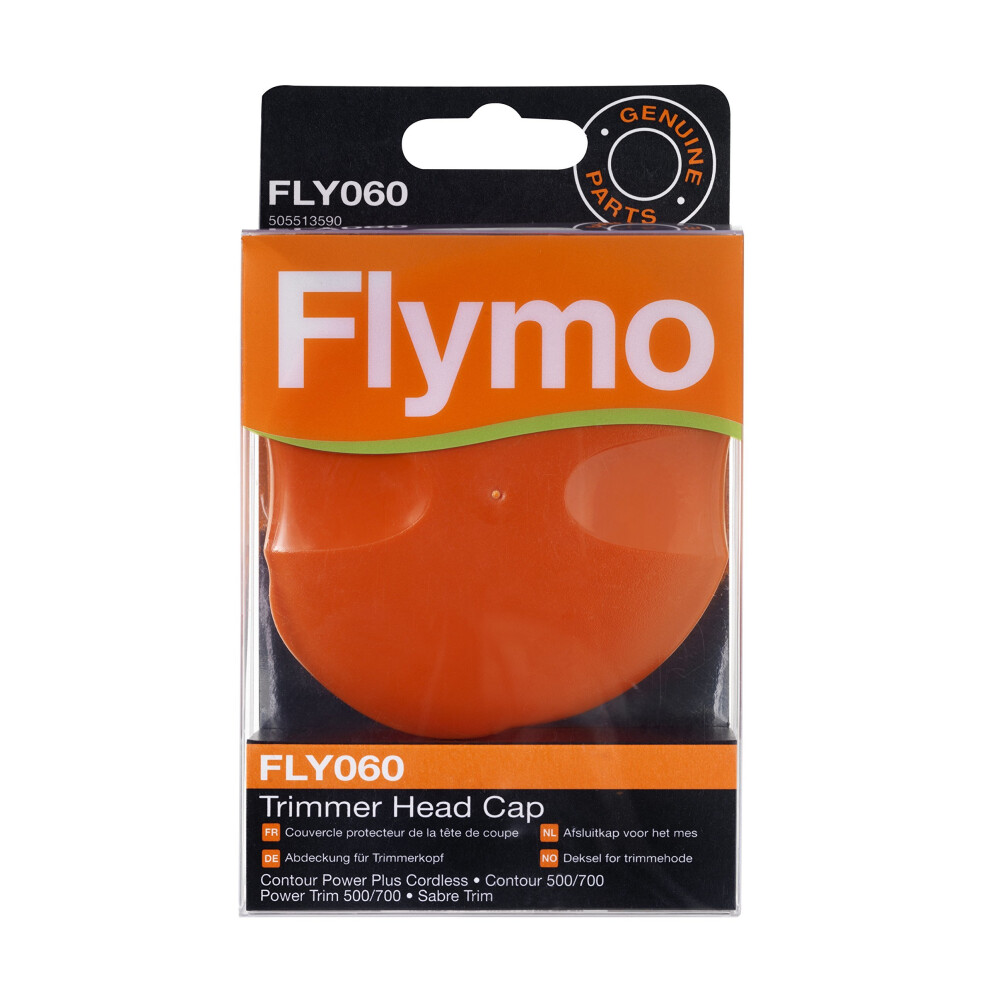 Flymo FLY060 Genuine Spool Cover for Powertrim 500XT. 600HD, CT250, CT250X, Contour and SabreTrim Grass Trimmers Pack of 1
