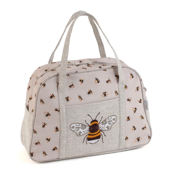 Hobby Gift Bee Embroidered Sewing Machine Bag