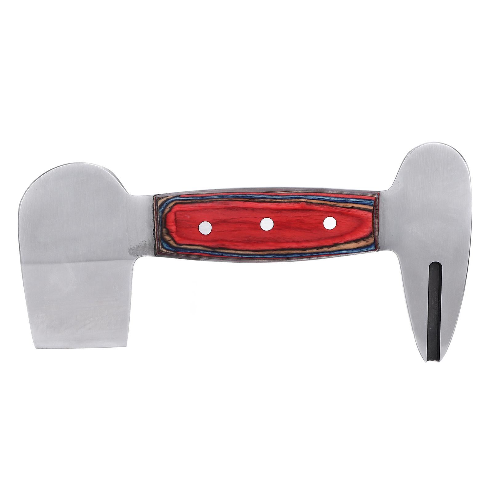 Vestidos Horse Hoof Knife Professional Wooden Handle Horses Hoof Trimming Tools for Horses Hoof Repairment
