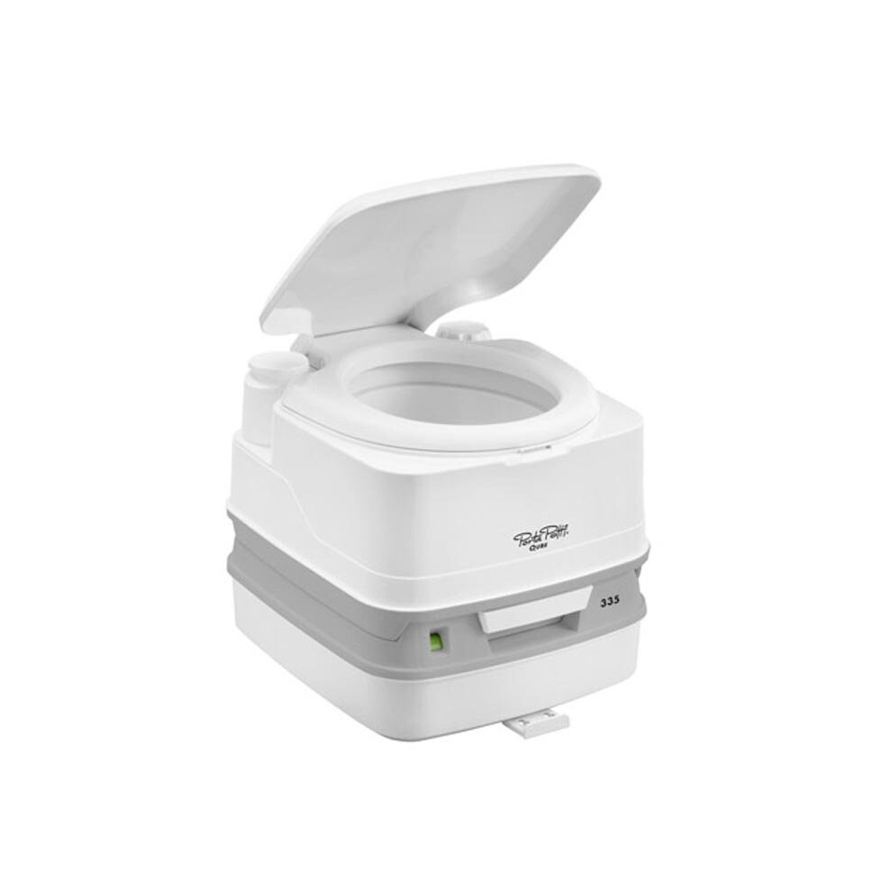 Thetford 92828 Porta Potti 335 Portable Toilet, White-Grey 313 x 342 x 382 mm, Open Box
