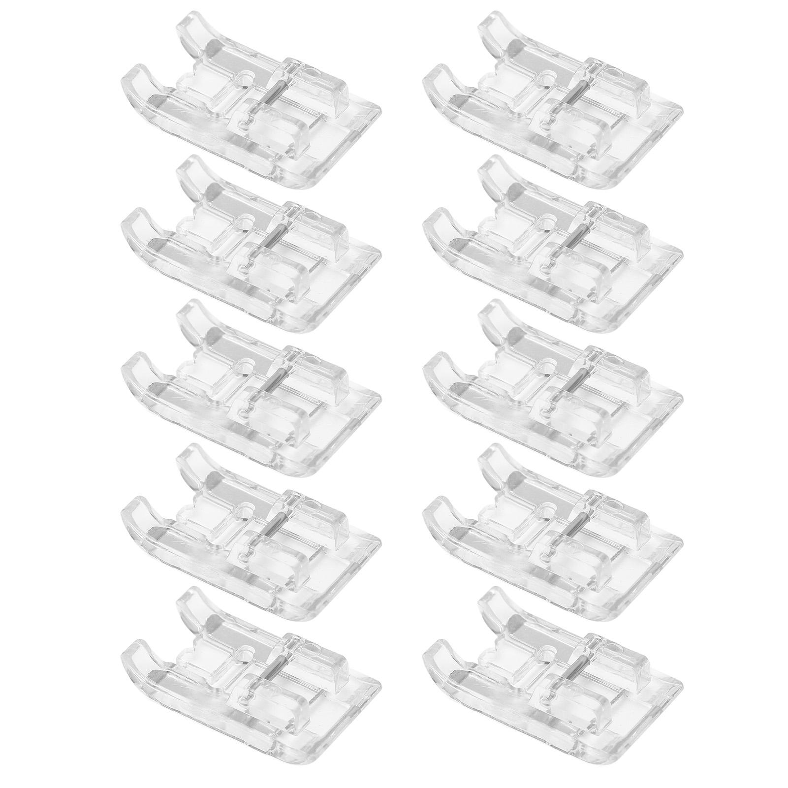 GoolRC 10Pcs Satin Stitch Foot Multifunctional Practical Household Sewing Machines Accessories