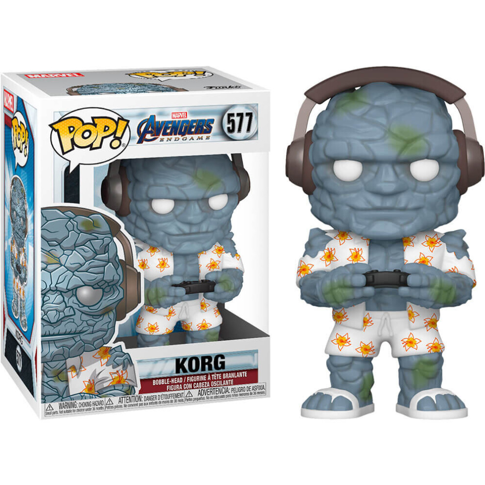 POP! Vinyl Marvel Avengers: Endgame Gamer Korg Pop! Vinyl Figure |