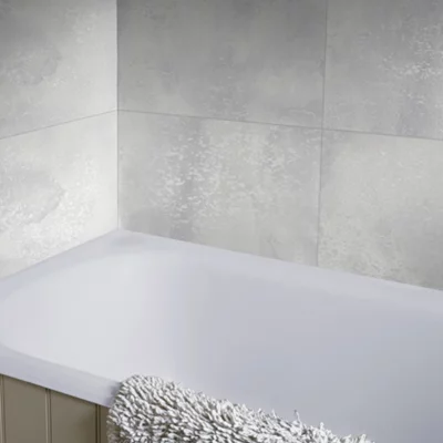 Duratile Designs Lightning Grey Lappato Marble & Stone Effect Porcelain Indoor Wall & Floor Tile, Pack Of 6, (L)600mm (W)300mm