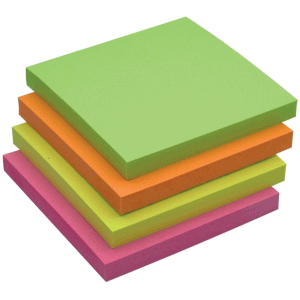 Q-Connect Quick Notes 76 x 76mm Neon (12 Pack) KF10508
