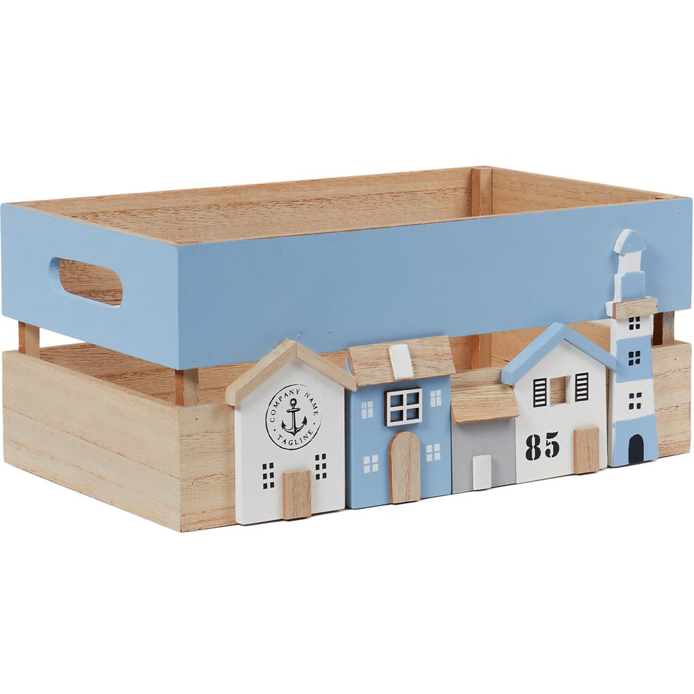 Coastal Storage Box - Blue
