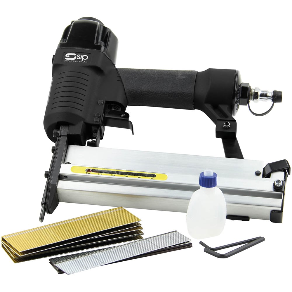 SIP 06771 2-in-1 Air Nailer & Stapler Kit