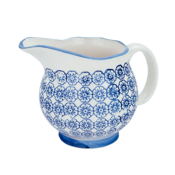 Hand-Printed Milk Jug 300ml