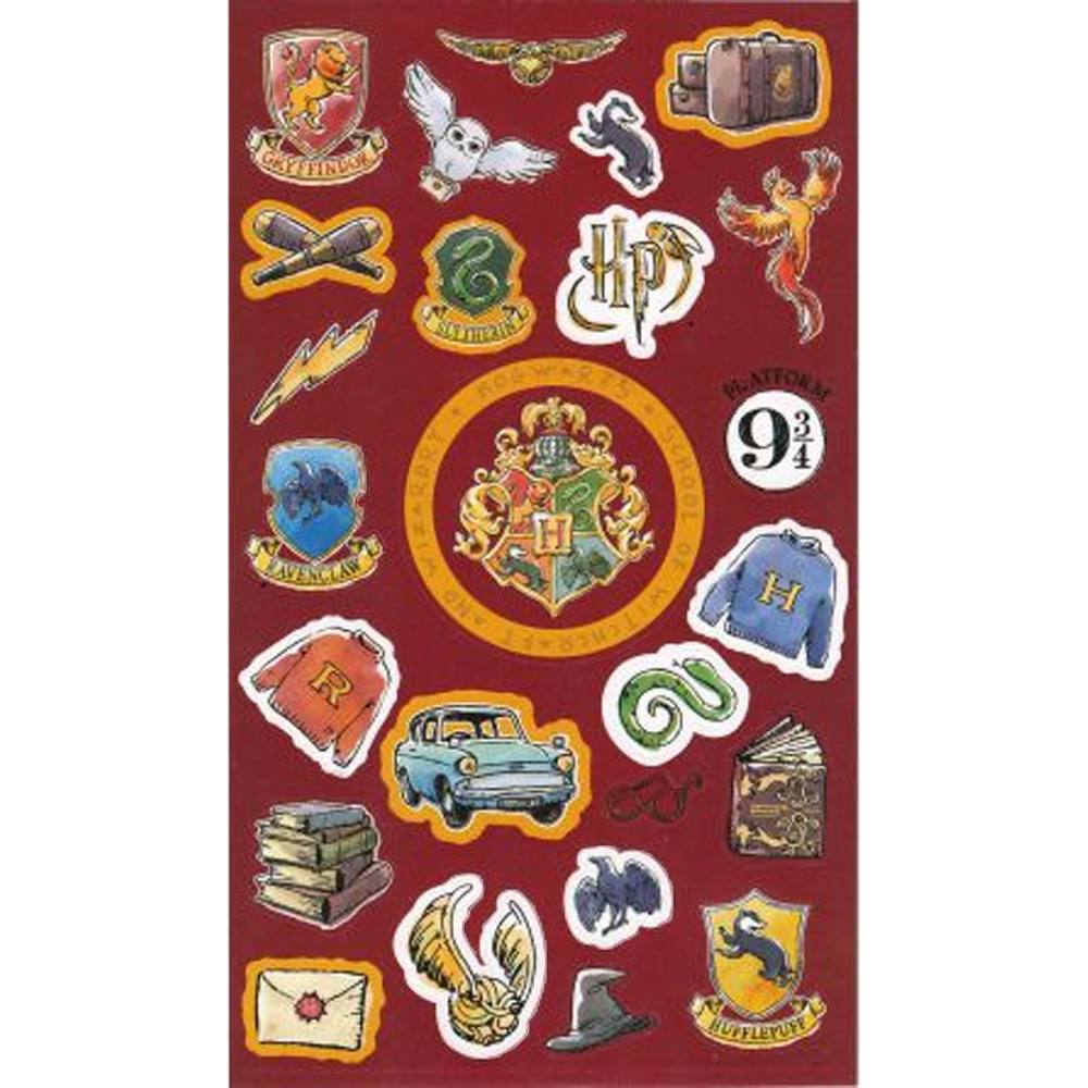 Harry Potter Reusable Hogwarts Stickers (Pack of 25)
