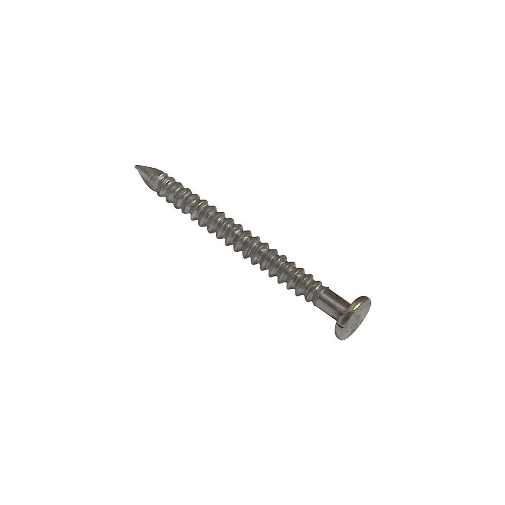 ForgeFix FORAR25B500 Annular Ring Shank Nail Bright Finish 25mm Bag Weight 500g