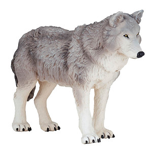 Papo Large Wolf Toy-figures, Multicolor - Animal New Figure Toys Brand Free