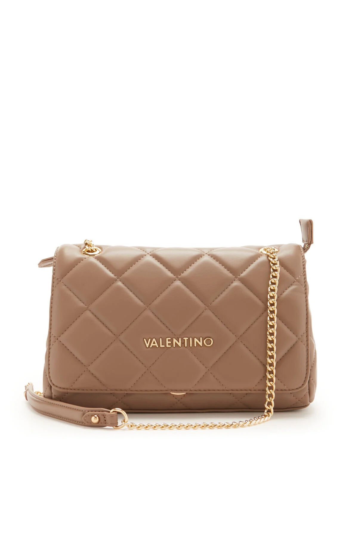 Valentino Bags Ocarina Relove Recycle Quilted Taupe Satchel Bag Size: One Size, Colour: Tpe
