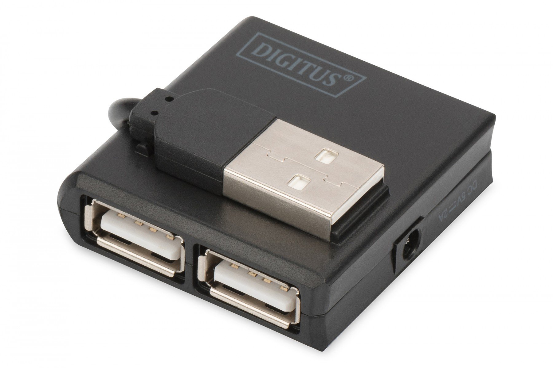 Digitus DA-70217 interface hub 480 Mbit/s Black
