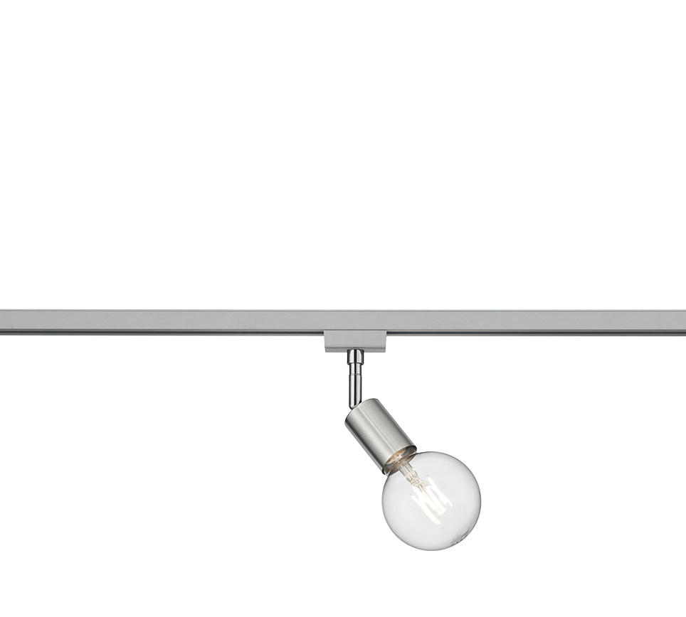 Trio Lighting DUOline 780101 2-circuit spot E27, matt nickel