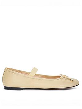 'Helenas' Leather Ballet Pumps