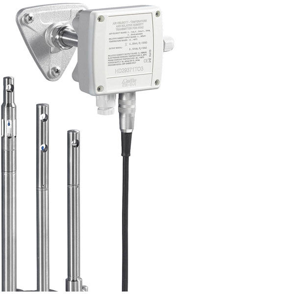 Delta Ohm HD2903TC1.5 Anemometer 0.05-20 m/s for Ventilation Ducts