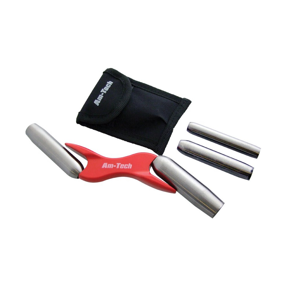 Am-Tech Amtech Barrel Brick Jointer with 4 Interchangeable Barrels (1/2", 5/8", 3/4" and 7/8") with storage pouch