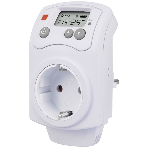 Renkforce TR-93 Indoor Thermostat Surface-Mount 24h Mode 1pc