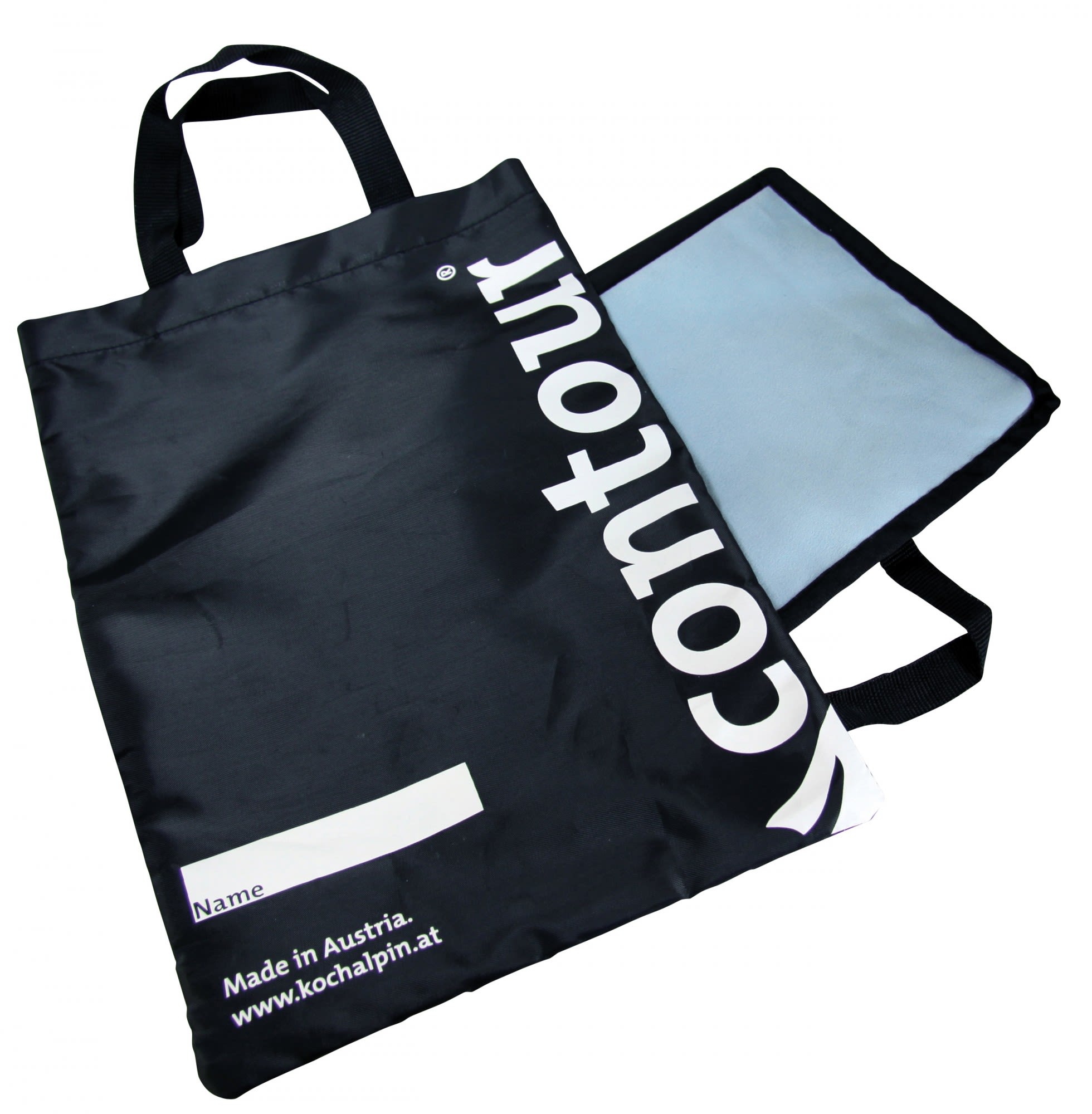 Contour Steigfell-Transportsack MIT Microfasertuch - Black - One Size