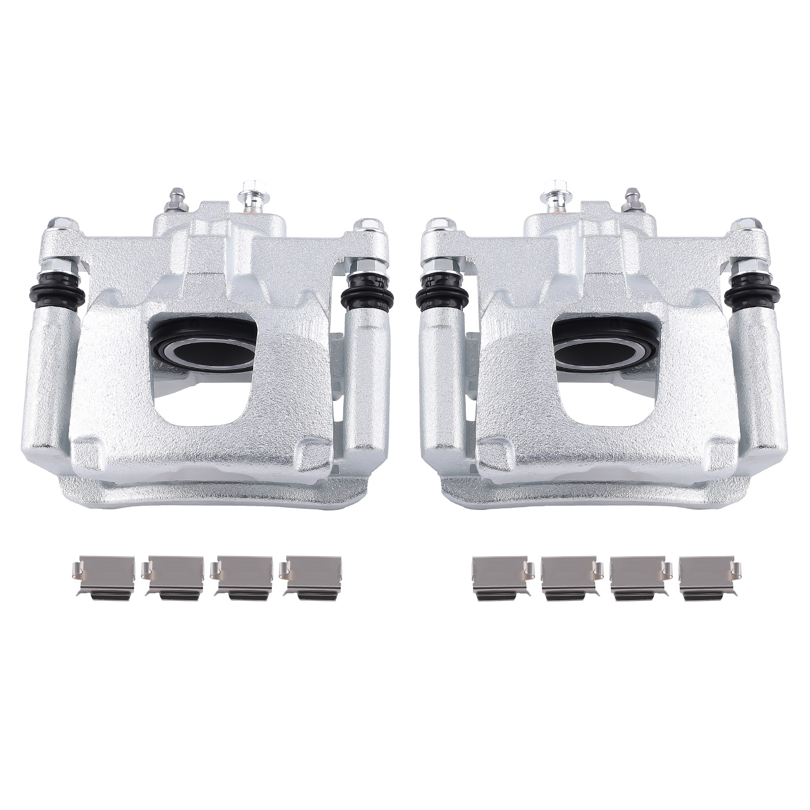 MaXpeedingrods Rear LR Brake Calipers w/ Bracket compatible for Dodge Nitro 07-18 compatible for Jeep Liberty Wrangler