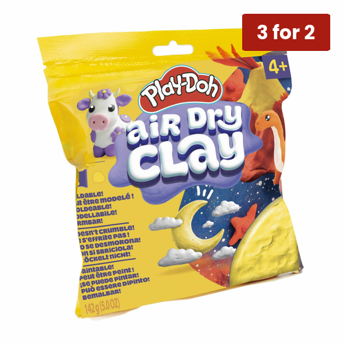 Play-Doh Yellow Air Dry Clay 142g