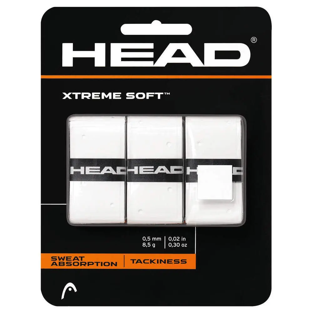 Head ACCESSORIES Head Xtreme Soft 3 White Overgrip