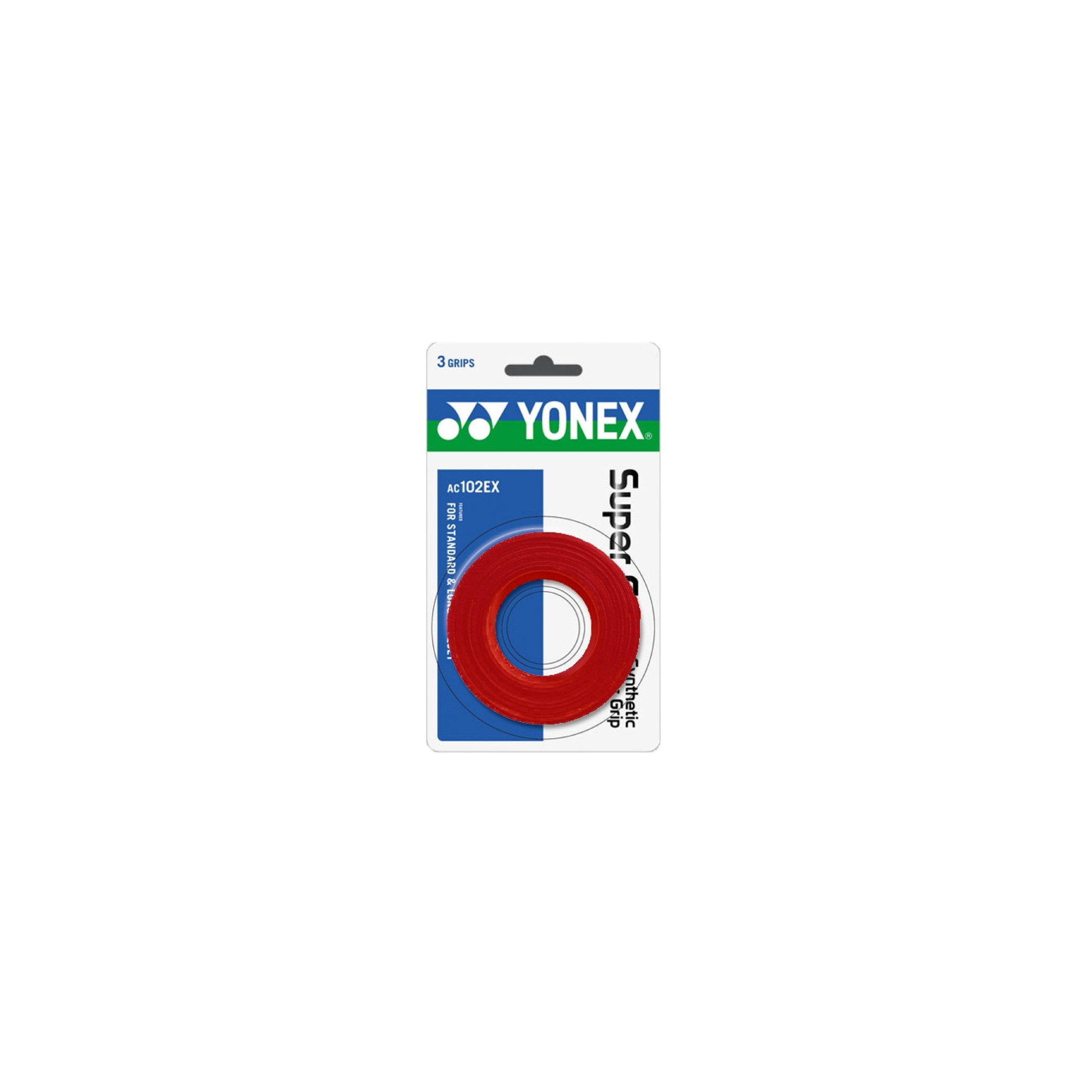 Yonex Super Grab Grip Wrap - WINE/RED