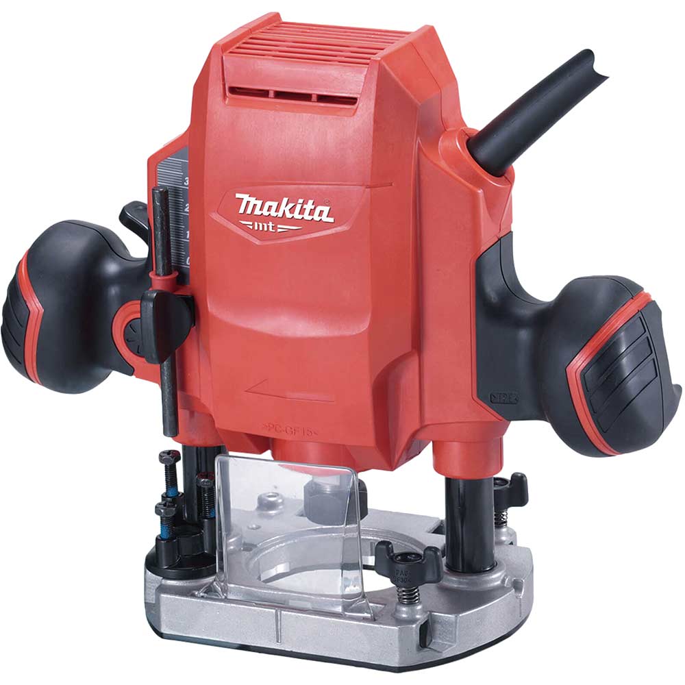 Makita MT Series M3601 Plunge Router - Red