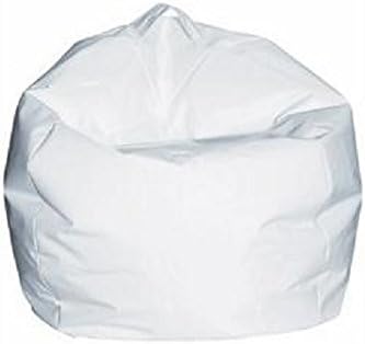 Biacchi Poltrona pouf a sacca comodone Bianco