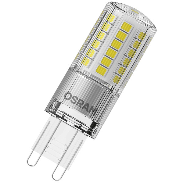 OSRAM bi-pin LED bulb G9 4.8 W 2,700 K clear