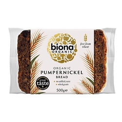 Biona Organic Pumpernickel Bread 500g